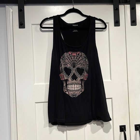 torrid Tops - Torrid size 1 skull tank
